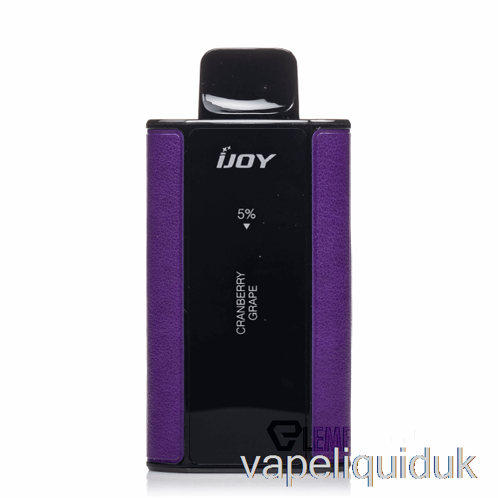 iJoy Captain 10000 Disposable Cranberry Grape Vape Liquid
